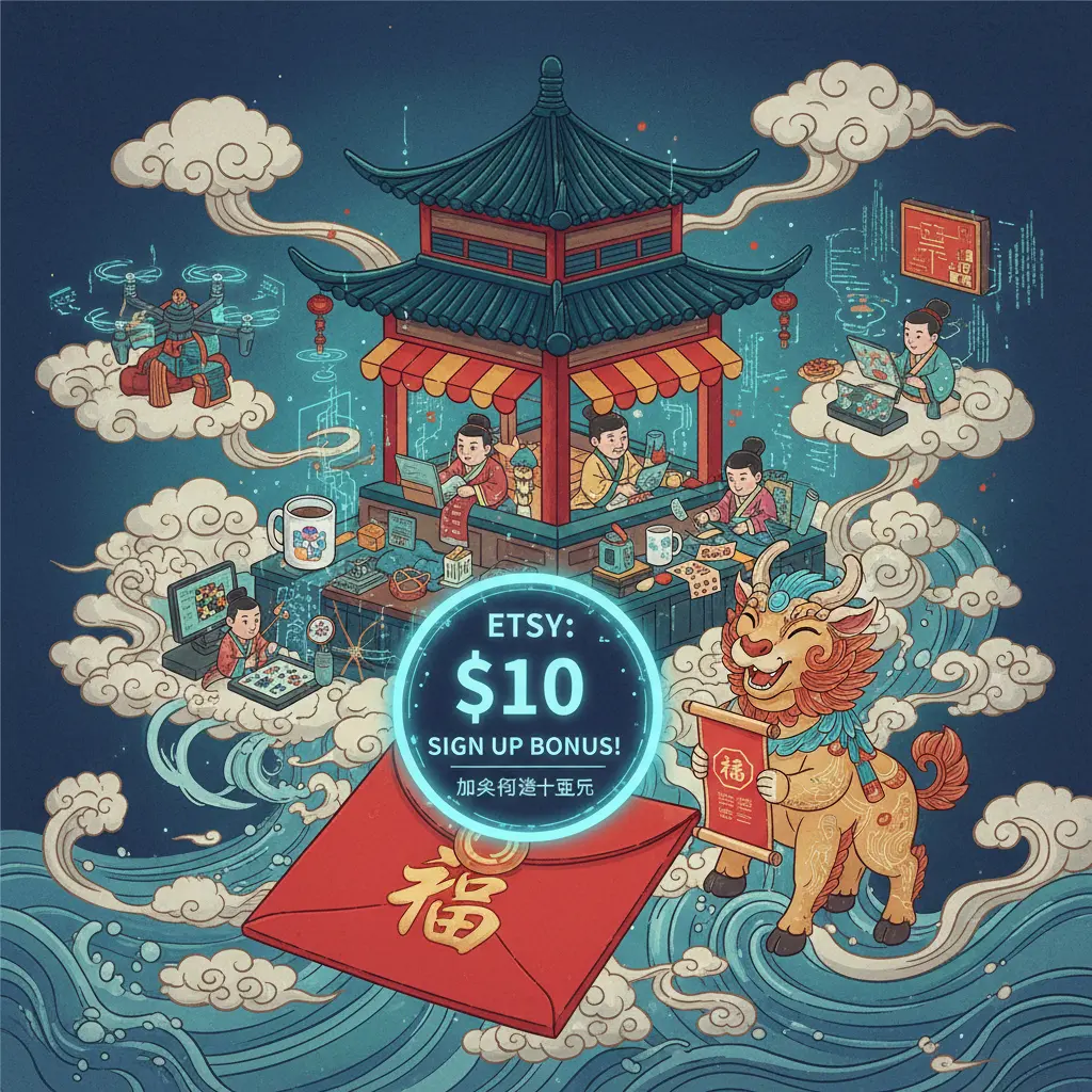 $10 sign up bonus - Etsy